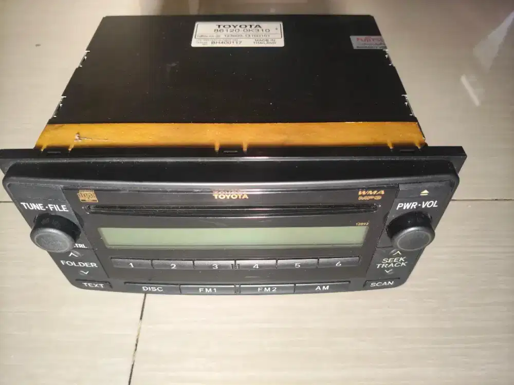 Audio Mobil Avanza 2011 Original dan Normal