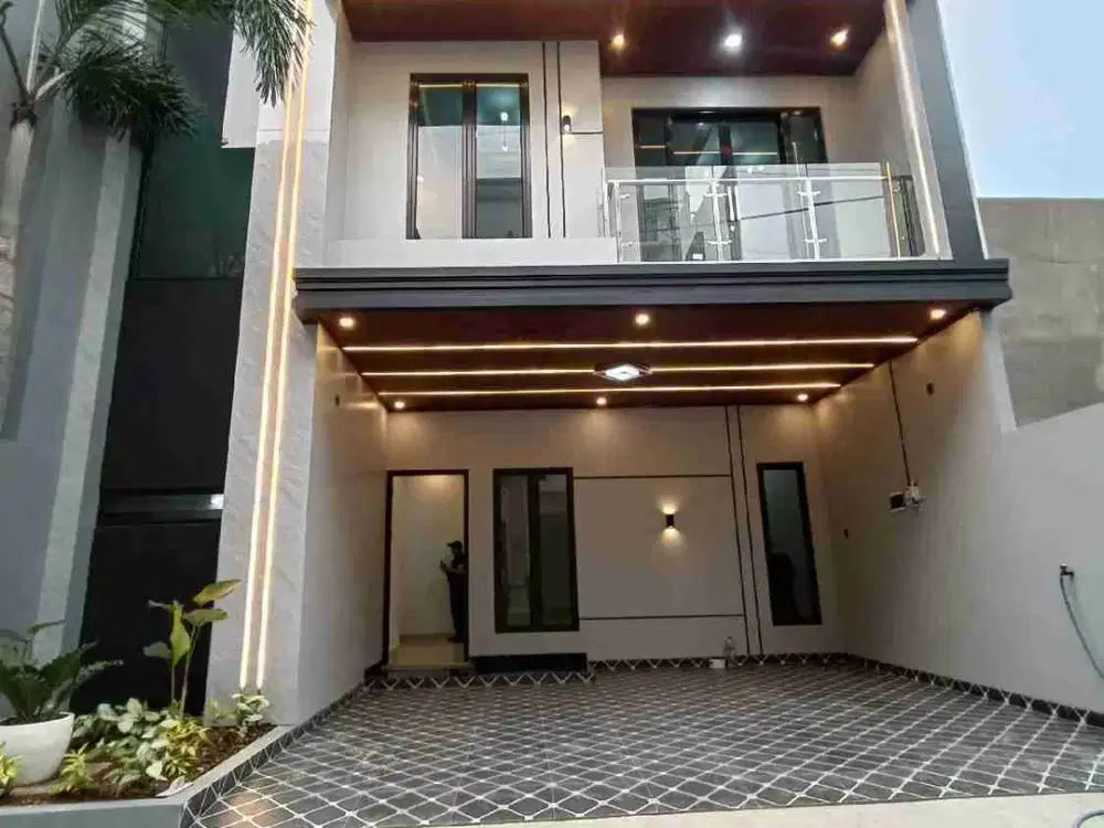 Rumah Baru Kontemporer dalam Cluster Jagakarsa Jakarta selatan
