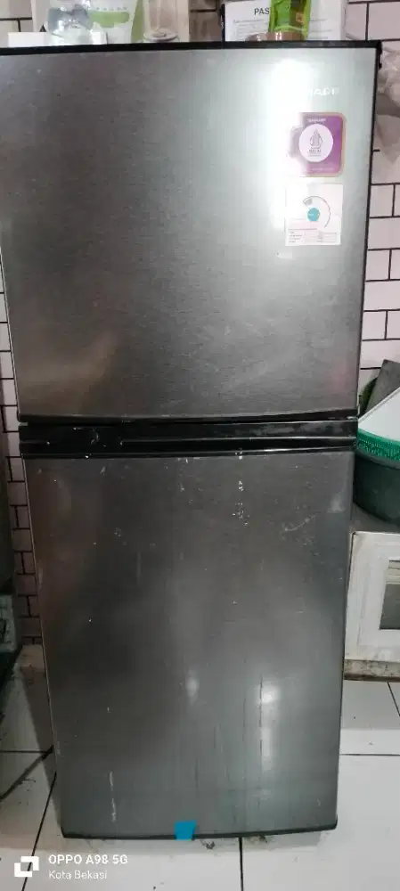 Jual kulkas 2 pintu merk Sharp