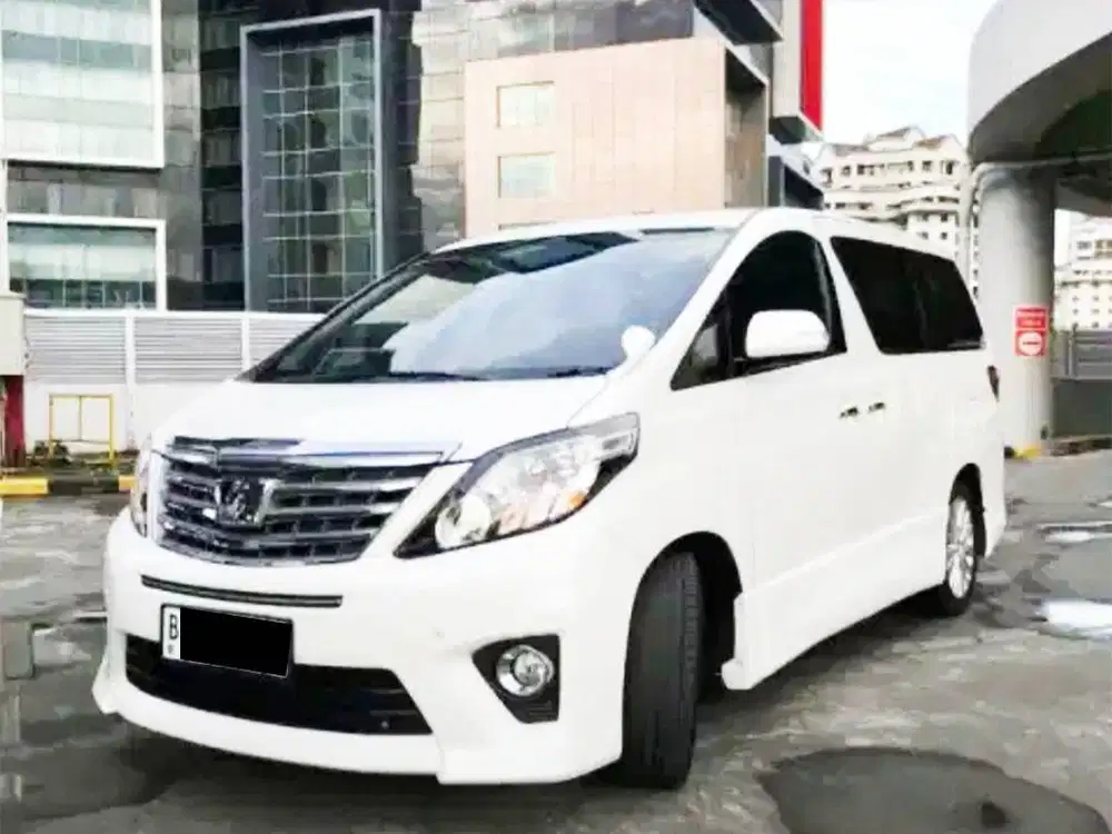 2013 Alphard 2.4 SC CBU Japan Rawatan ATPM B Genap PjK 12/2026 *KREDIT