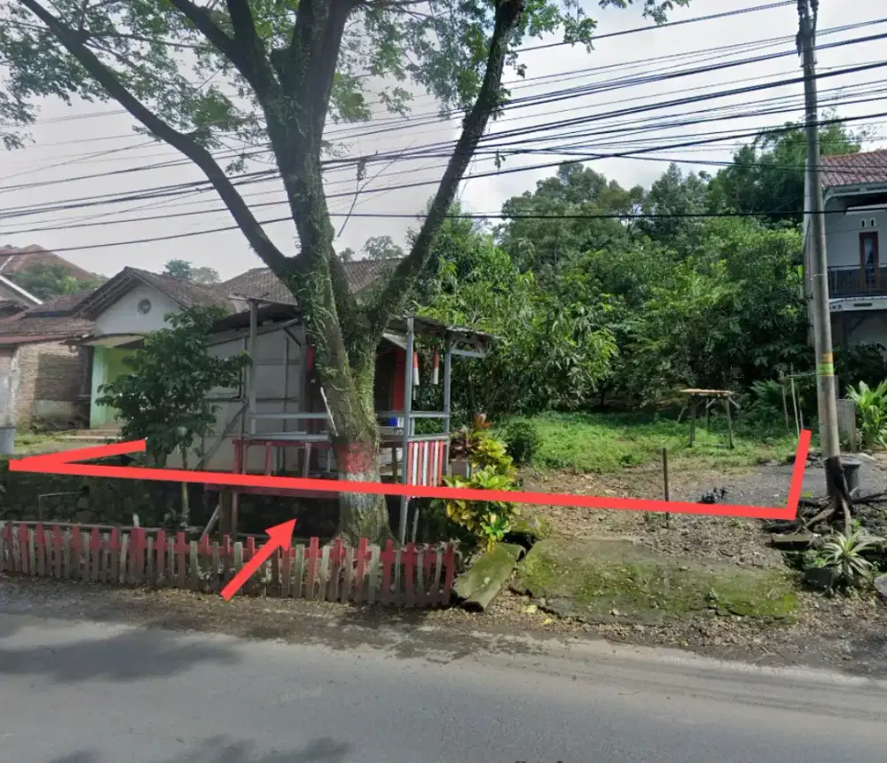 Tanah Luas 912 m² (15x60) Tepi jalan Raya Gunungpati