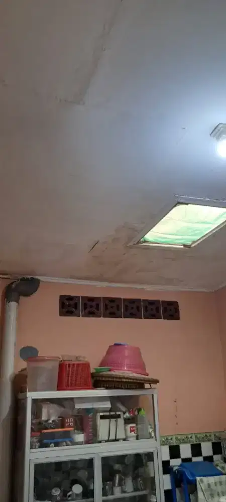 Renovasi rumah kanopi baja ringan perbaikan atap bocor plapon rembes