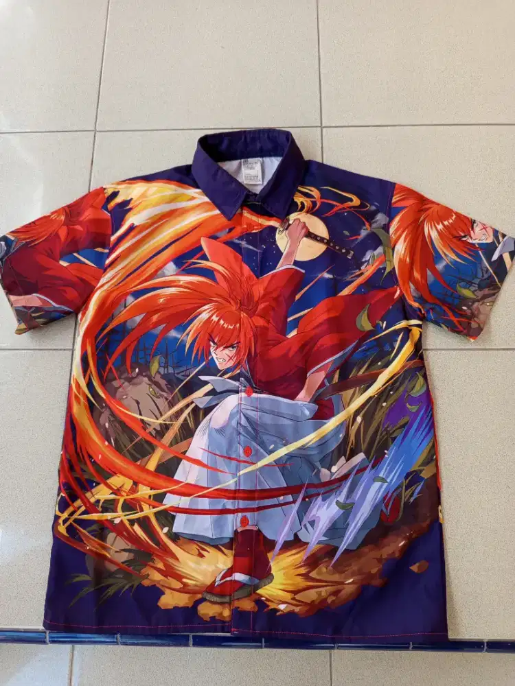 Kemeja vintage samurai X