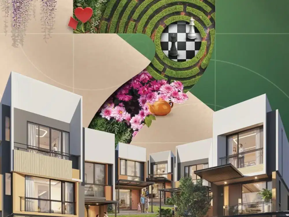 Start From 400 Juta! Type 3,3 B 2KT 2KM + Backyard & Carport Park Serpong Karawaci