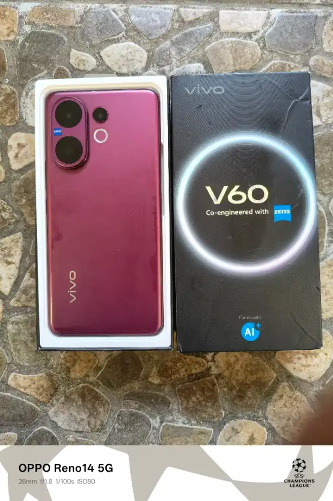 Vivo v60 5g 12/256 garansi panjang mulus
