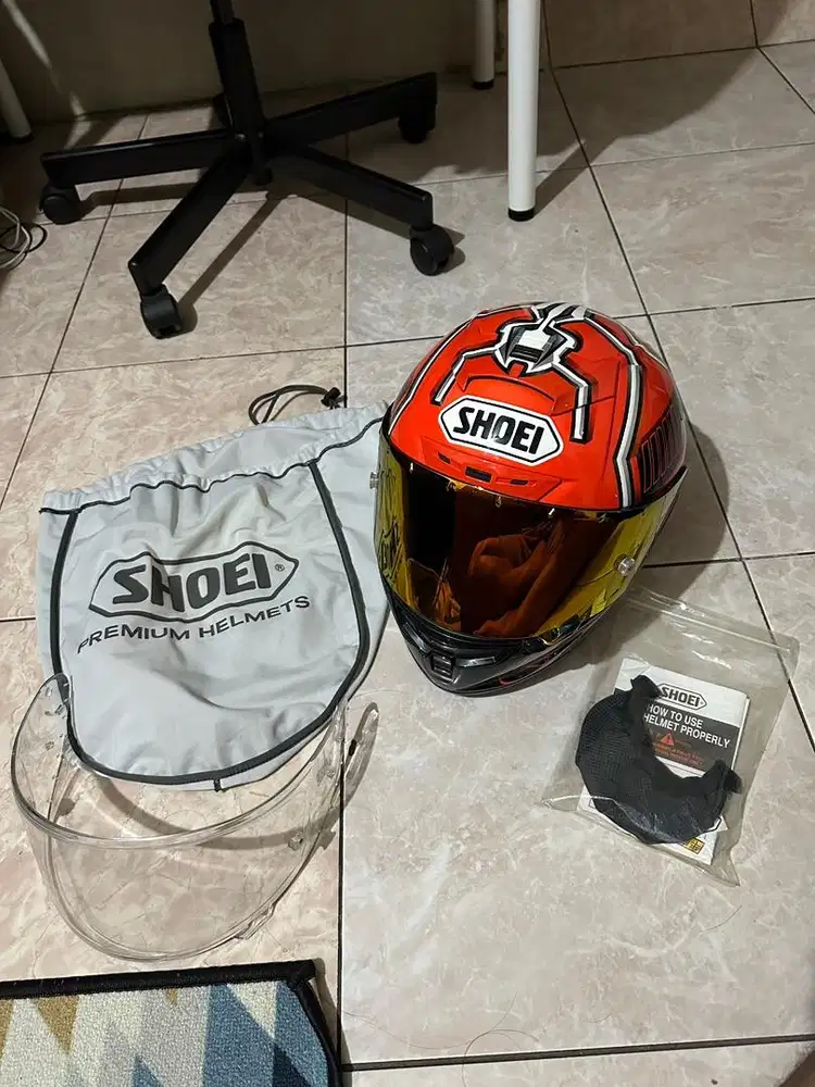 Helm Shoei X14 Red Ant
