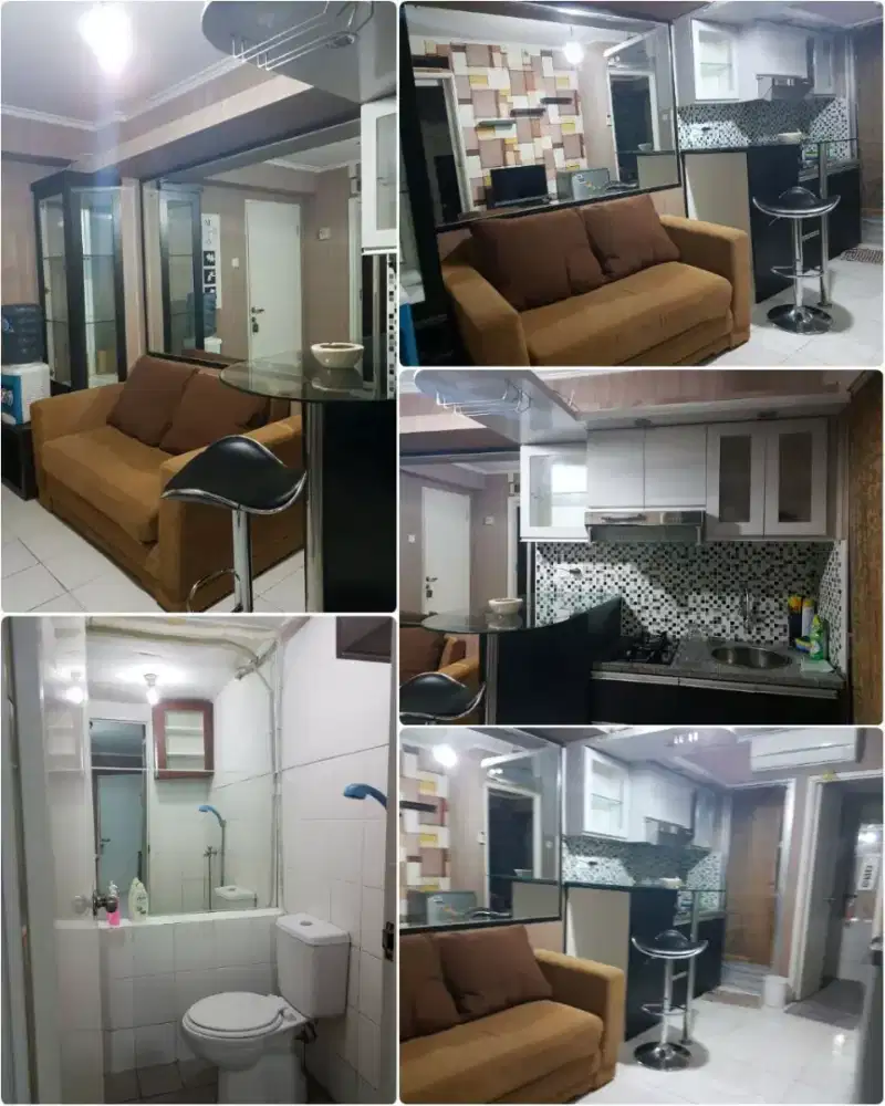 Ready sewa transit harian mingguan Apartemen Kalibata City 2BR Jakarta