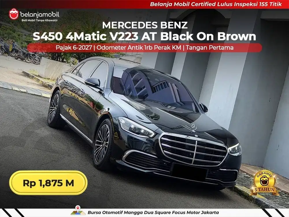 [ LOW KM 1RB ] Mercedes Benz Mercy S450 S 450 4Matic V223 2023/2024