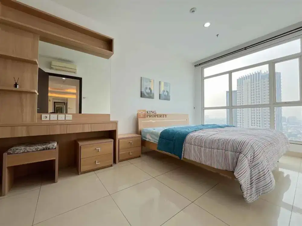 Terhubung Langsung Dengan Mall CP! Disewakan Apartemen Central Park Residences 2BR Furnished Lengkap Minimlais Modern Siap Huni Di Tanjung Duren