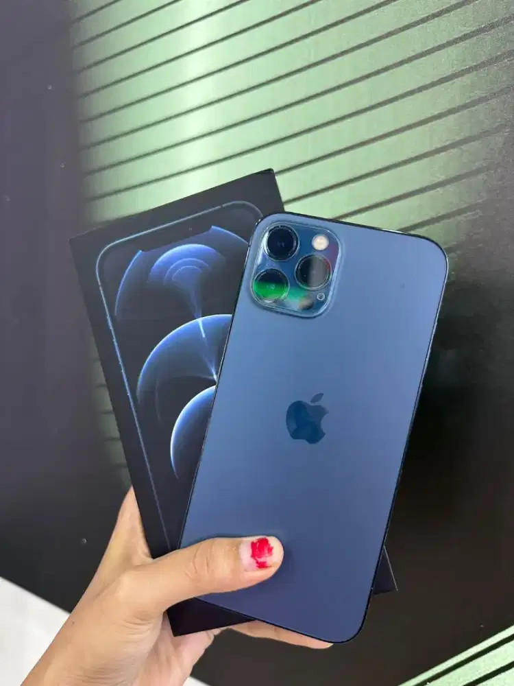 Second iphone 12pro max 512gb Blue ibox