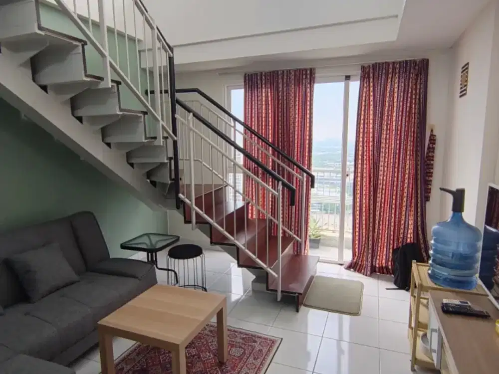 Sewa Apartemen Casa De Parco Tipe Loft (Tingkat) Full Furnished