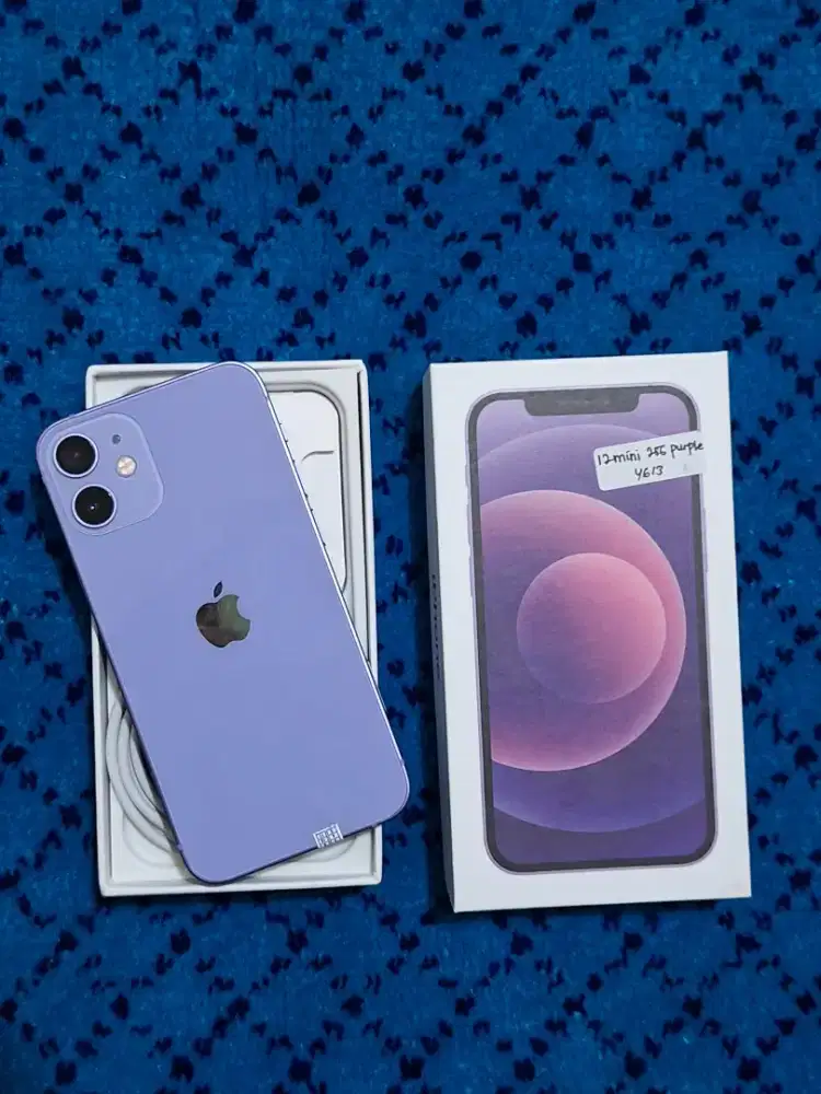 iPhone 12 mini 256gb fullset mulus no minus