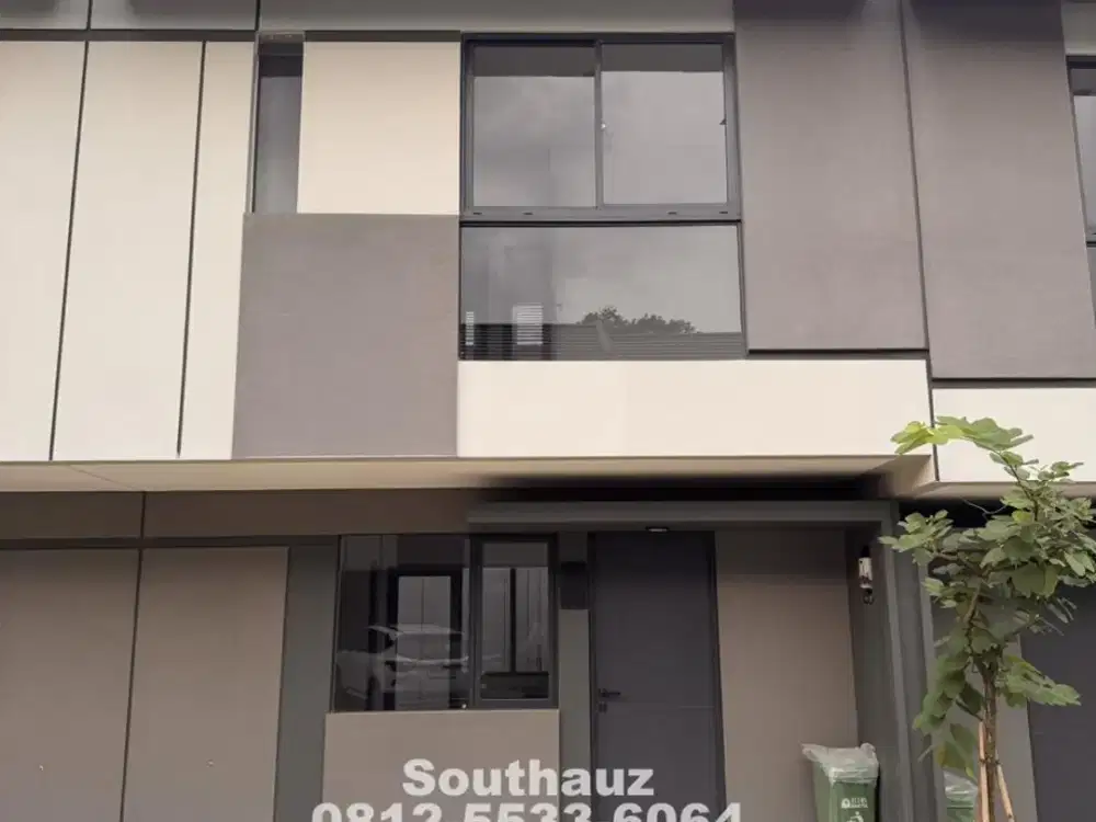 DISEWAKAN RUMAH 3 KAMAR TIDUR DENGAN TAMAN DI GADING SERPONG Sudah ada KULKAS & TV