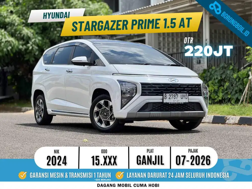 Hyundai Stargazer 1.5 Prime AT 2024 KAMERA 360