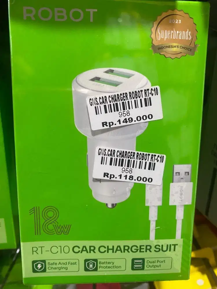 CAR CHARGER ROBOT RT-C10