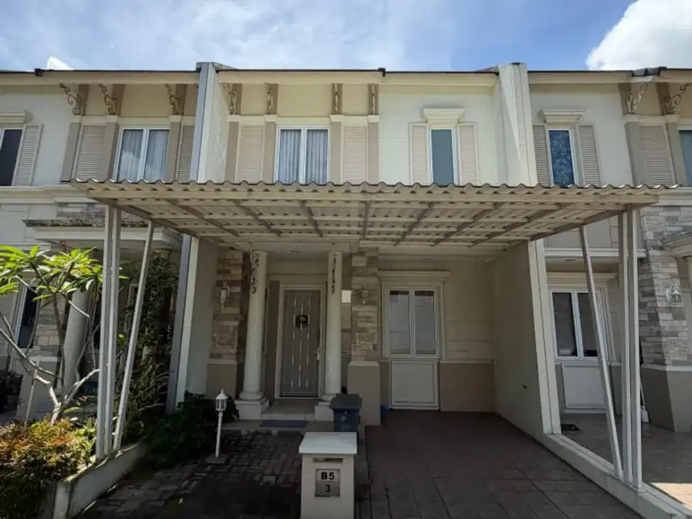 (GT) DIJUAL SIAP HUNI CLUSTER ASSANA, VANYA PARK BSD