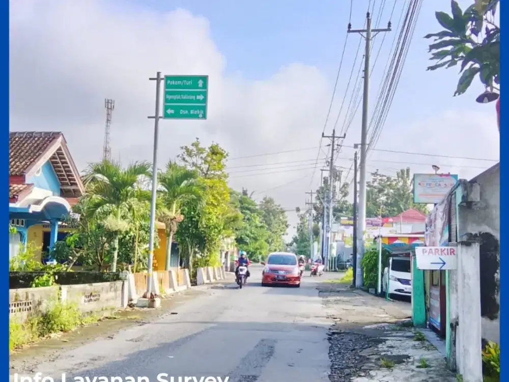 Tanah Jogja Dekat SD Negeri Ngaglik Jl Rejodani Palagan