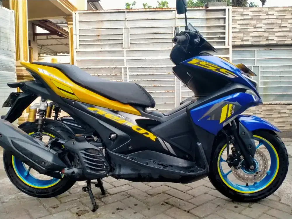 Yamaha Aerox lengkap motor sehat walafiat keterangan detail dibawah