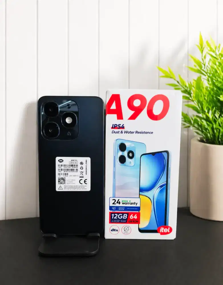 Itel A90 4/64 GB Mulus Garansi