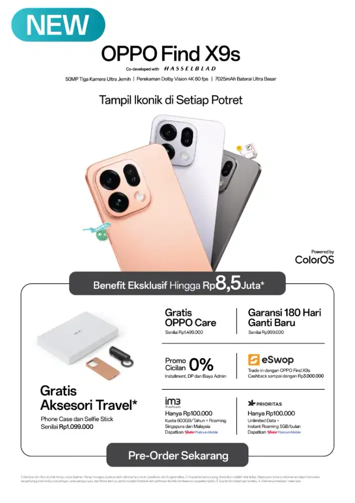 PO OPPO FIND X 9 ULTRA & X9S