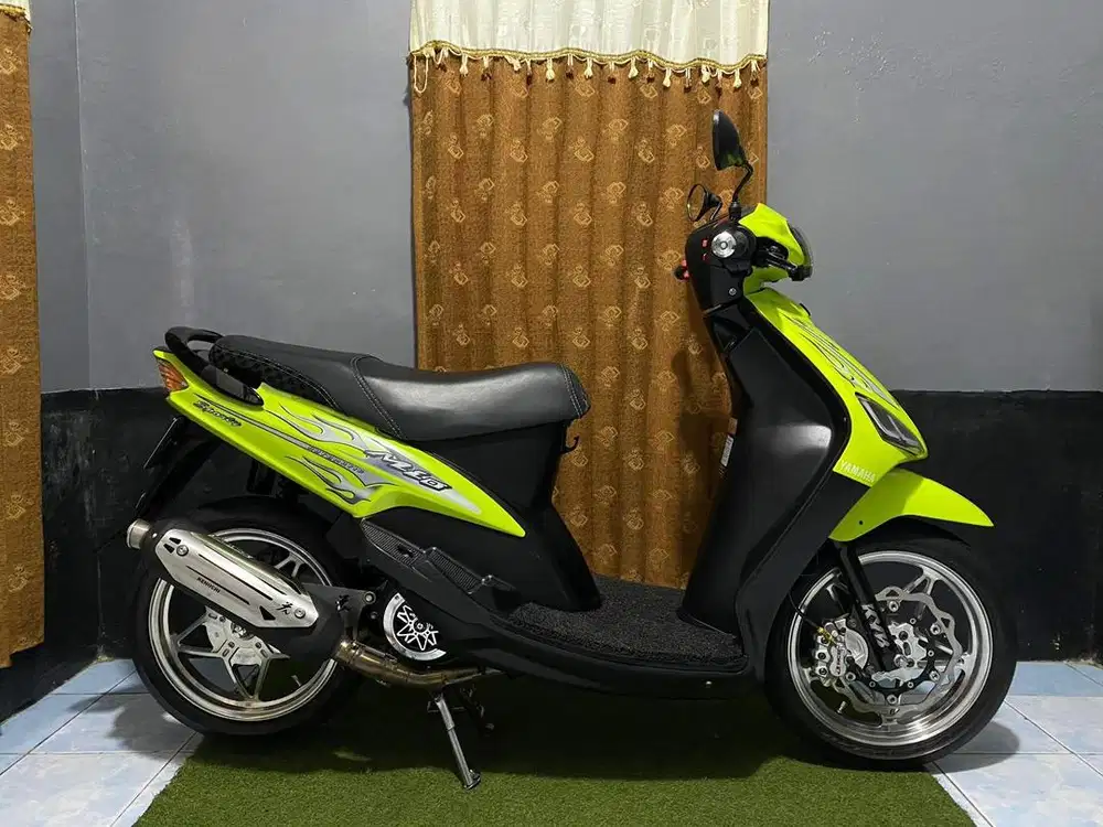 Mio Sporty 5tl Asli tahun 2007 Restorasi Green Mutiara