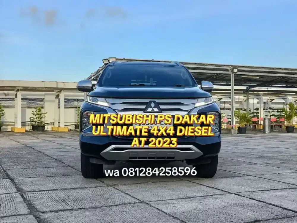 MITSUBISHI PAJERO SPORT DAKAR ULTIMATE 4X4 DIESEL AT 2023/KM35RB
