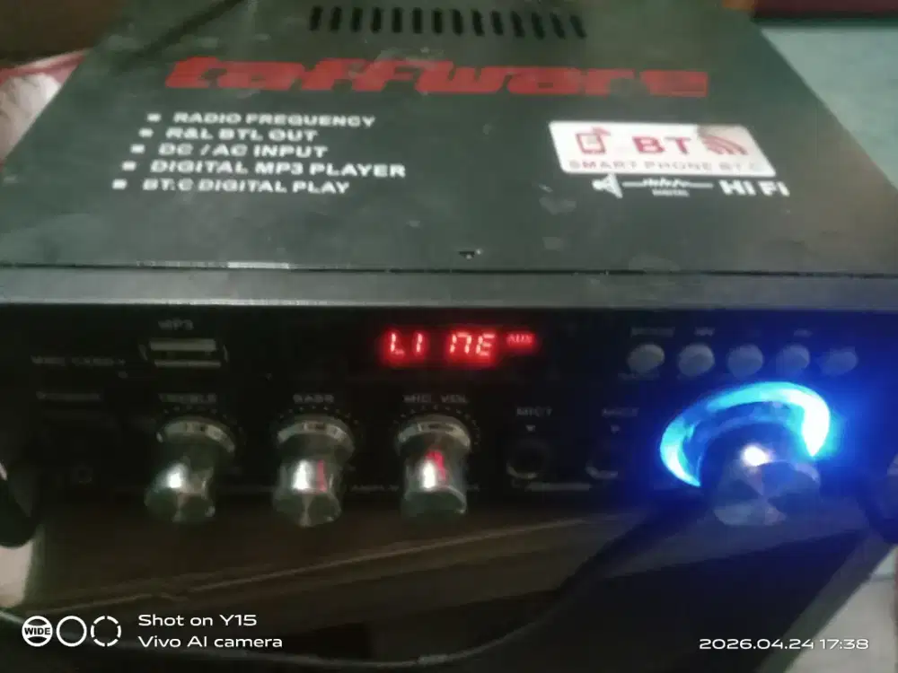 Jual.power mix MP3 mrek taffware