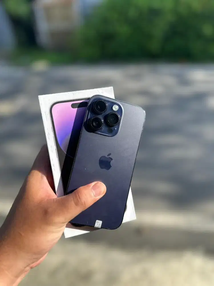 Iphone 14 pro 128 inter no minus siap pakai pemakain 2 bulan mulus