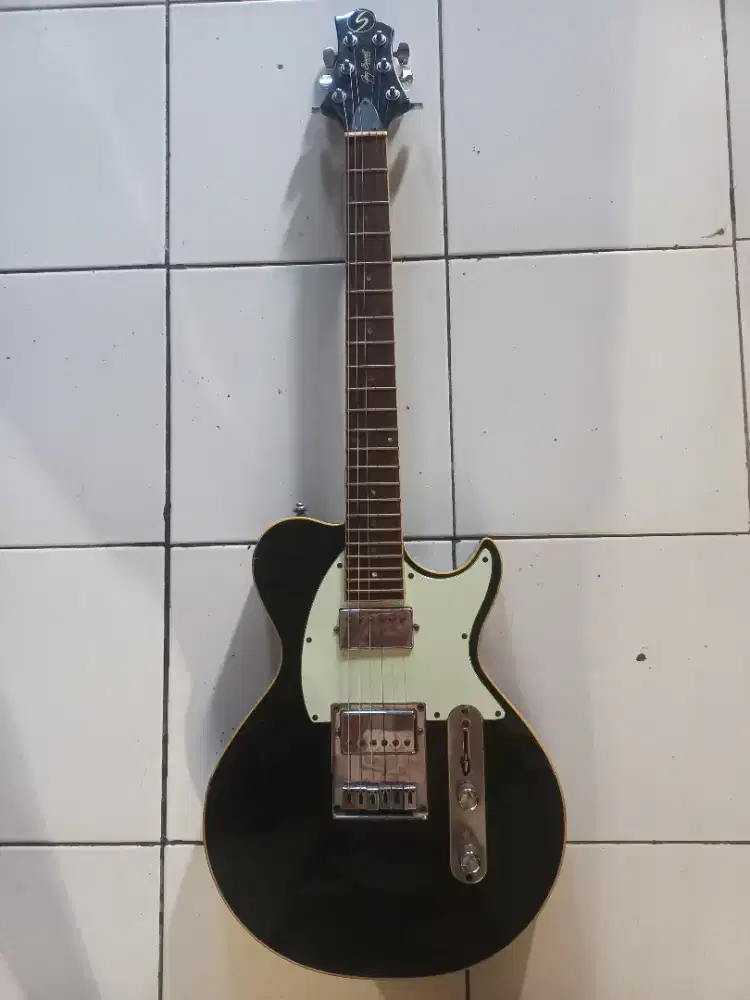Gitar merk samick greg bennett avion AV4 model tele asli original MII