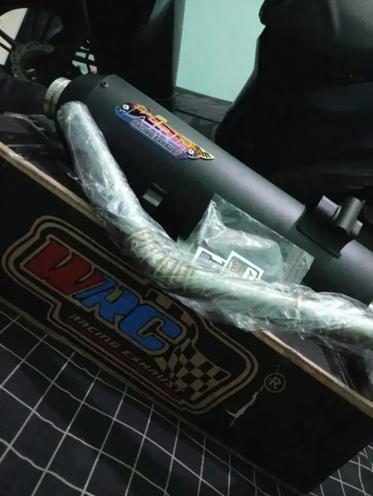 Knalpot WRC std racing vario 125 new