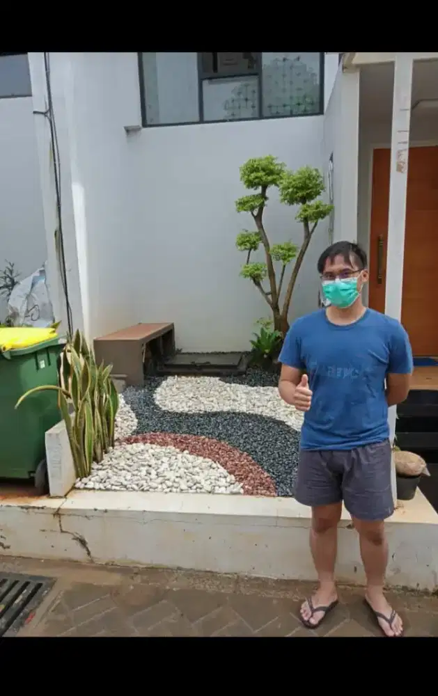 Taman rumah minimalis