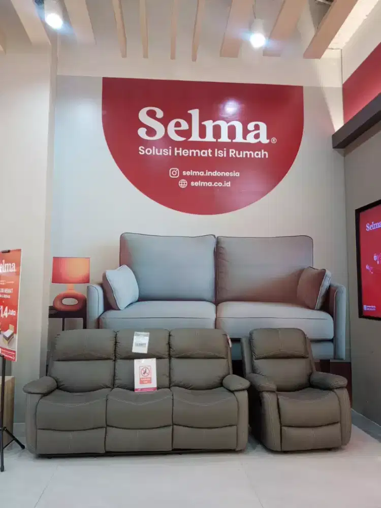 SOFA RECLINER 3S GREY