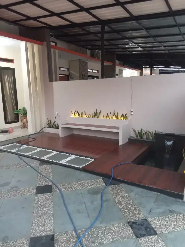 Bangku taman dan karpot garansi