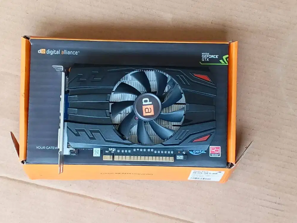 vga GTX750 Ti 4gb ddr5 mulus like new dus ada