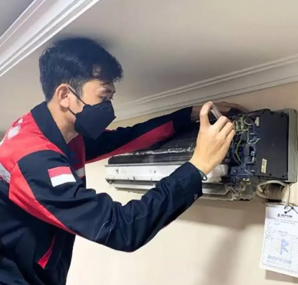 Perbaikan ac tambah freon service kulkas mesin cuci dan bongkar pasang