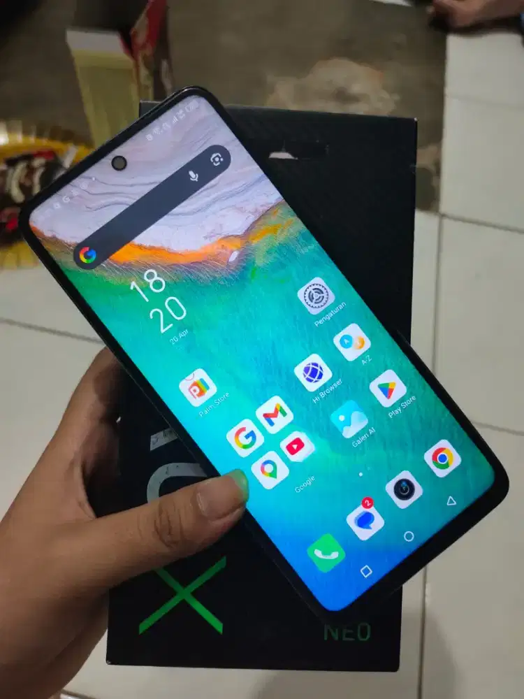 Infinix Zero X Neo ram 8+3/128