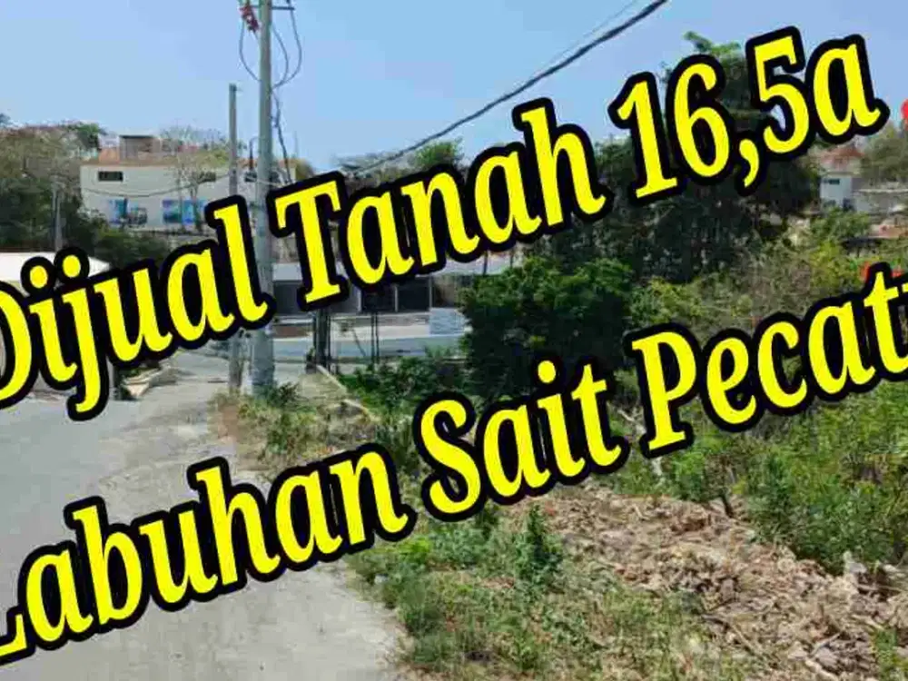 Dijual Tanah 16a di Jln Labuhan Sait Padang Padang Pecatu Bali
