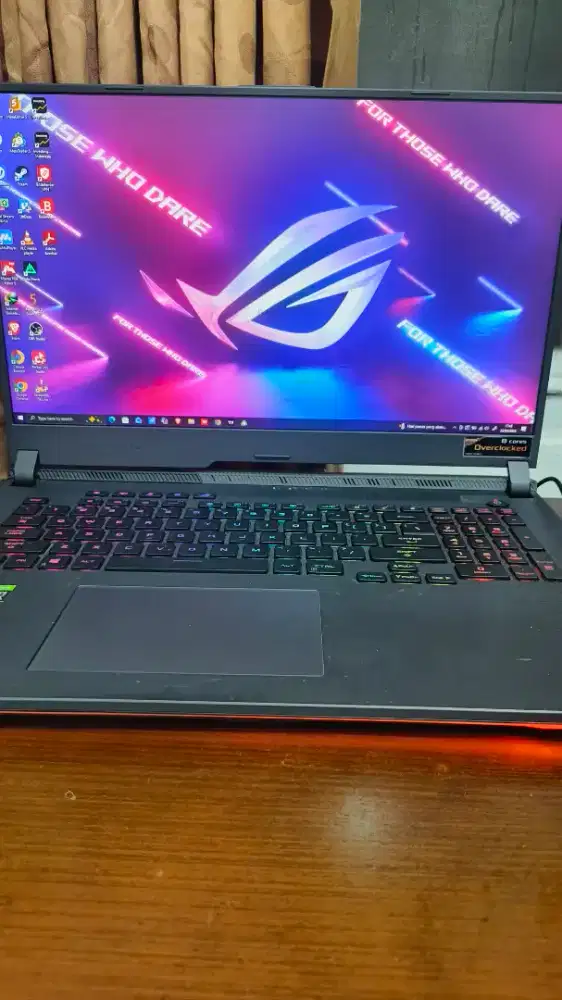 ASUS ROG Strix G17 Ryzen 9,16GB, RTX 3070 8GB, SSD 1TB Mulus