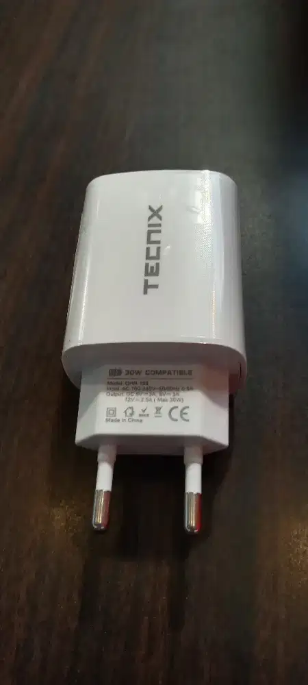TECNIX CHR-193-C Charger Kit 30W Fast Charging  - White