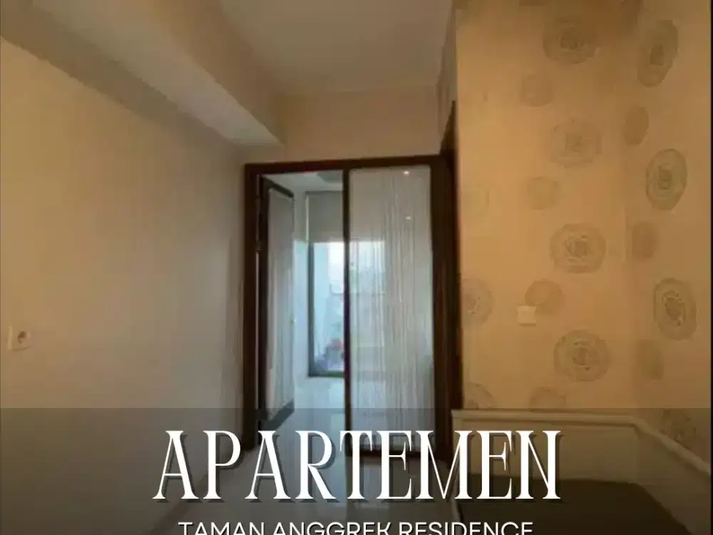 DIJUAL CEPAT APARTEMEN TAMAN ANGGREK RESIDENCE TOWER AZALEA 1BR JAKARTA BARAT