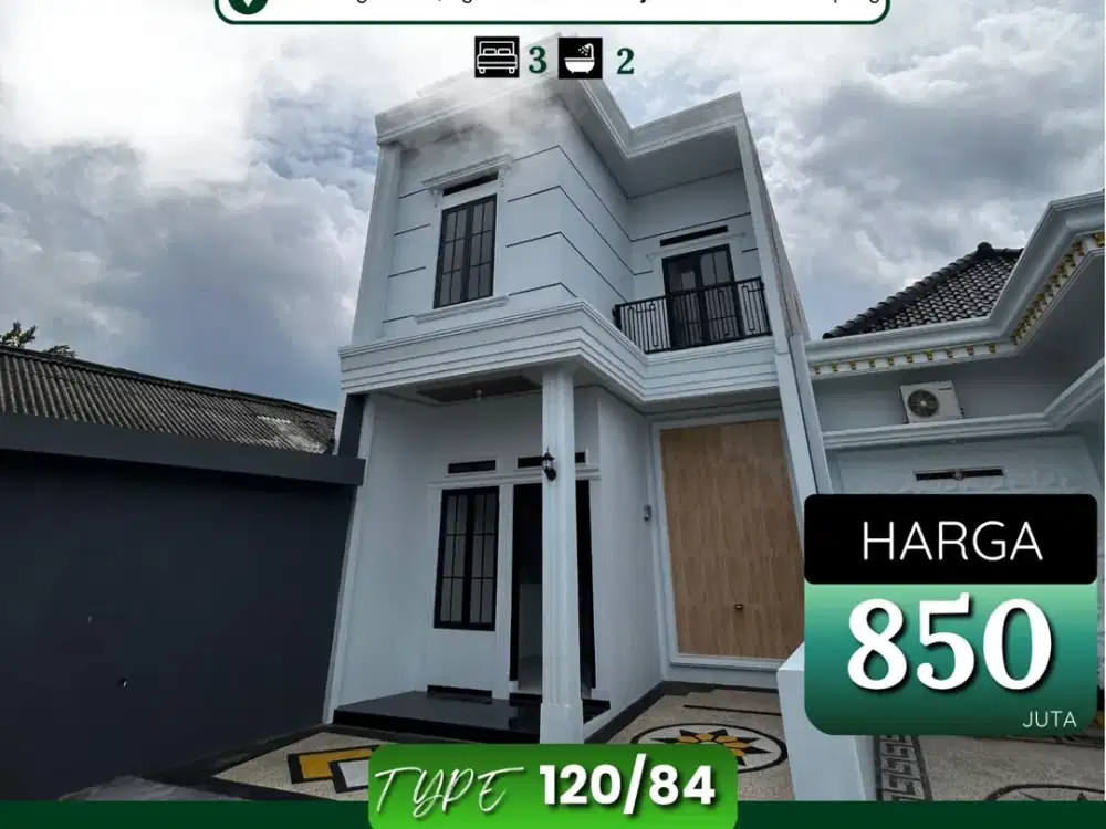 Rumah Komersial 2 Lantai Strategis Tengah Kota Dekat CIPLAZZ Rajabasa, Bandar Lampung