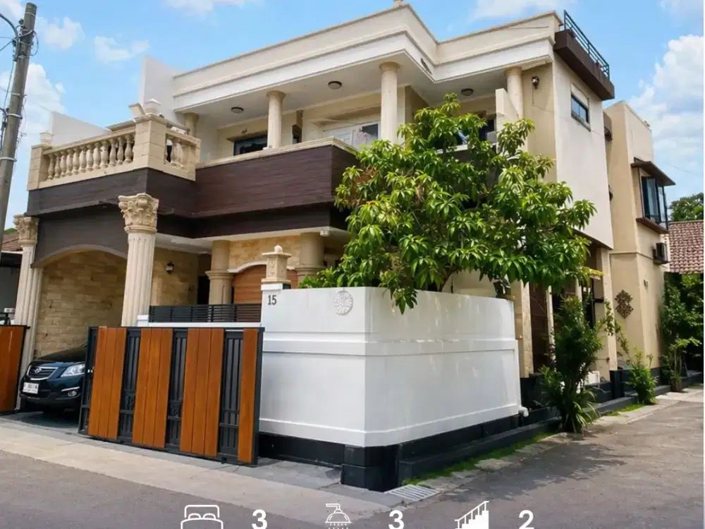 Rumah Hoek Semi Furnished di Karawaci