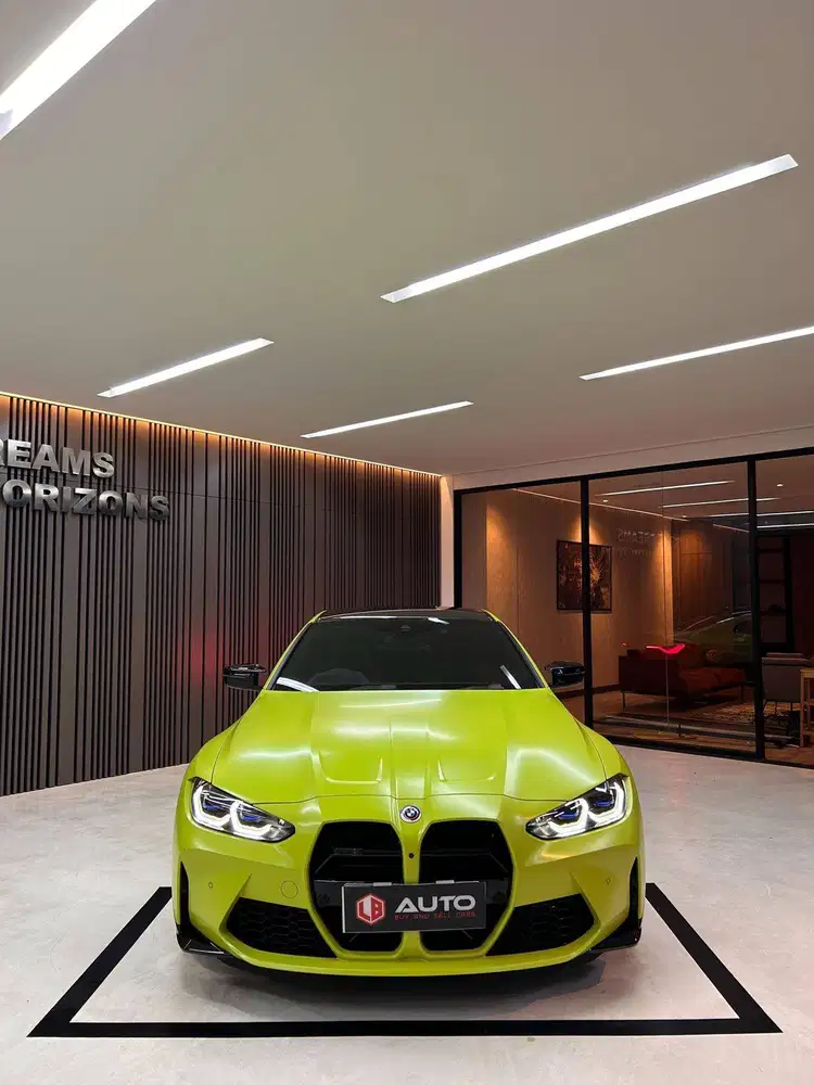 BMW M4 Competition Coupe AT 2023 Kuning B9SJC Km15rb Nik 2022