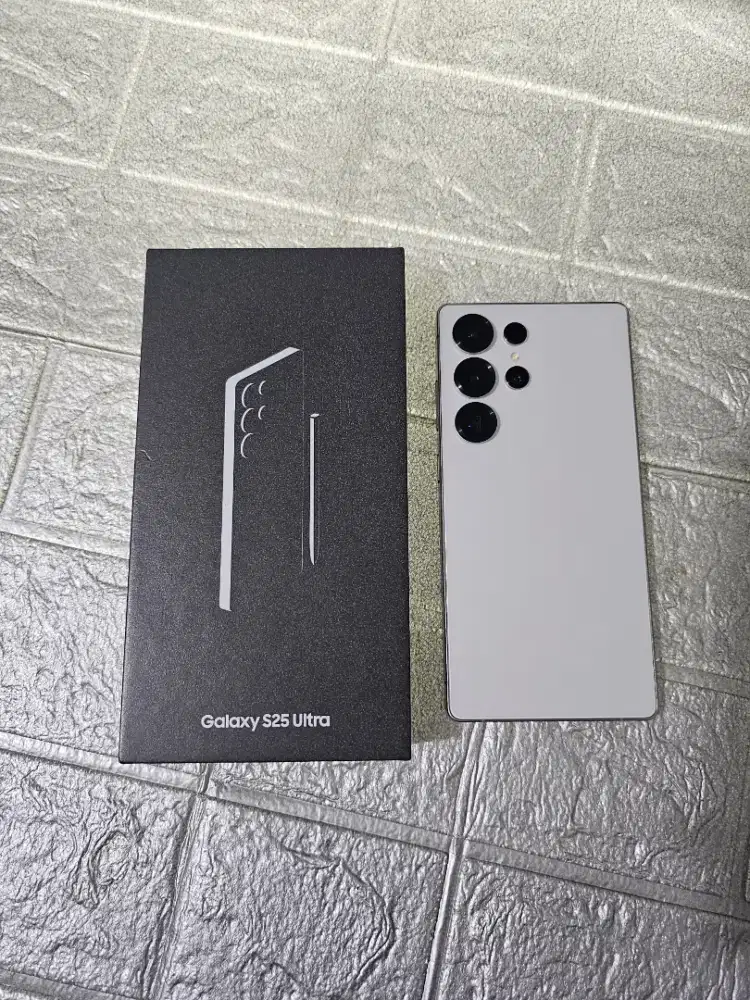 Samsung S25 Ultra 5G Whitesilver 12/512gb Mulus