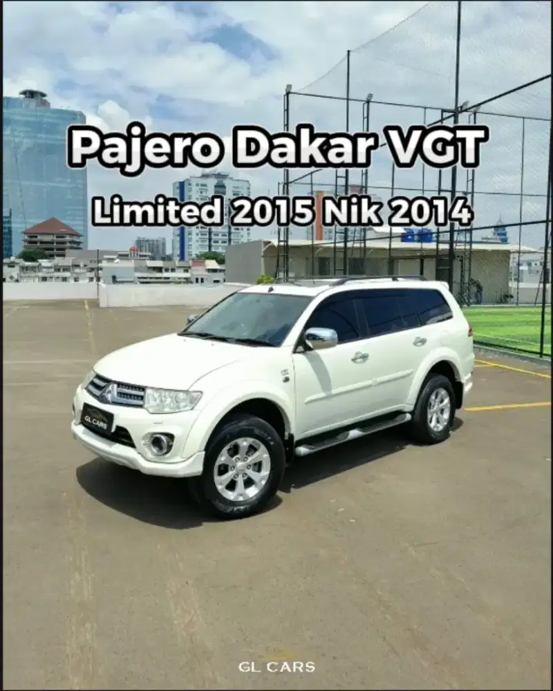 Pajero Dakar VGT Cash 4x2 A/t Mitsubishi 2015 Nik 2014 Putih