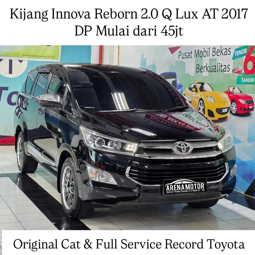 Innova Reborn Q AT 2017 Full Option# Toyota Kijang 2.0 AT Matic Bensin