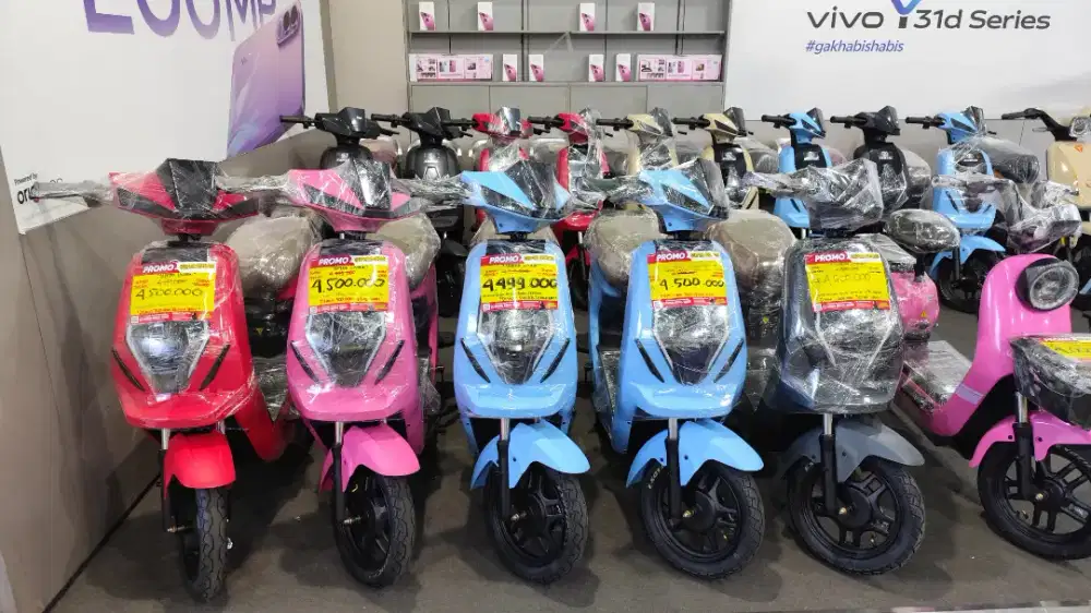 Ready warna lengkap sepeda listrik termurah se-jawa timur