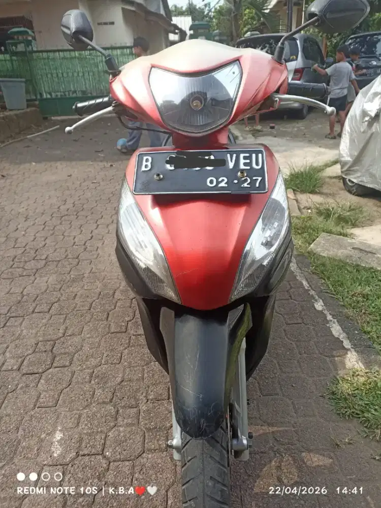 HONDA SPACY 2012 MERAH MAROON