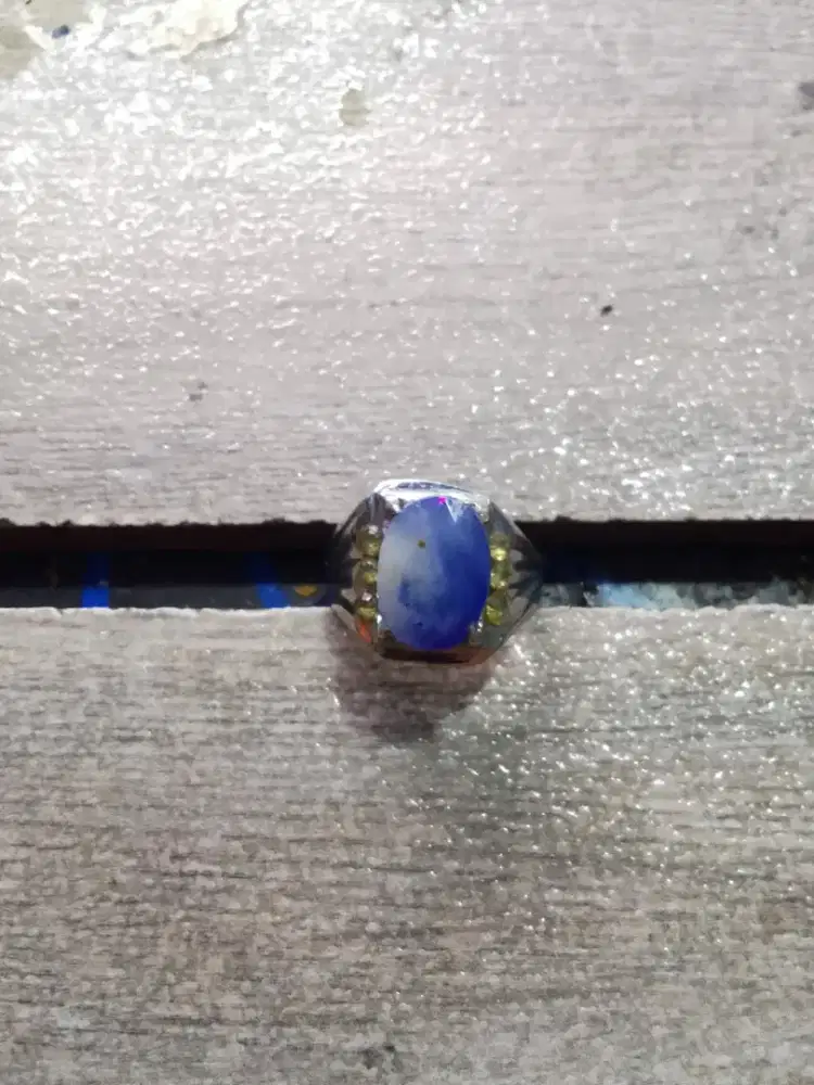 Jual batu cincin lawasan peninggalan blue sappihre