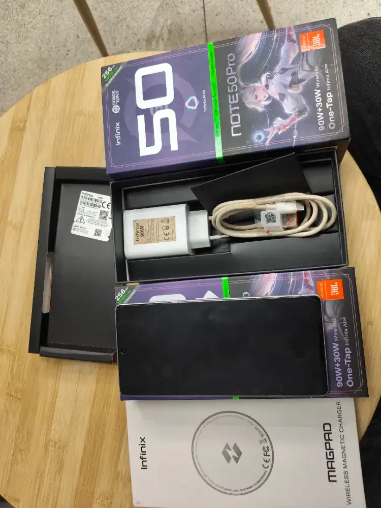 Note 50 Pro Lengkap Mulus BU